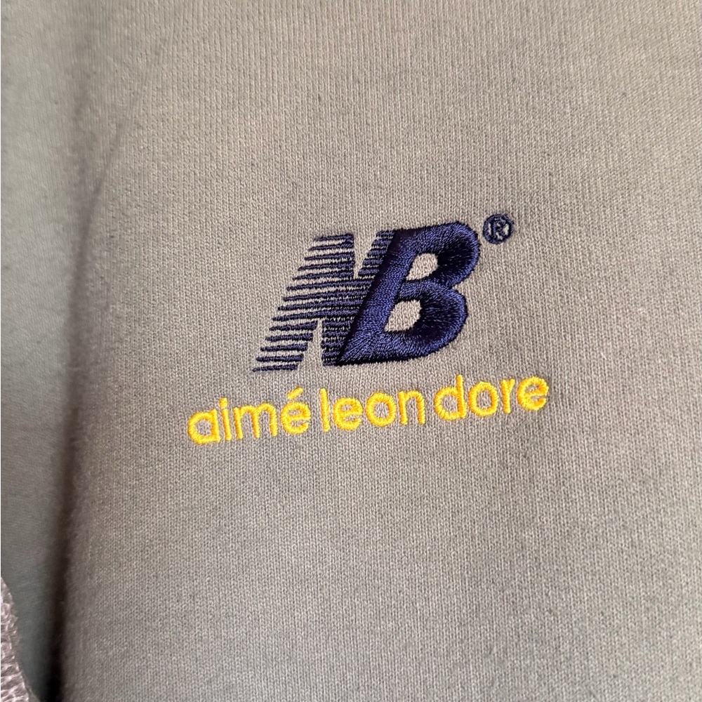 Aimé Leon Dore x New Balance Gray Sweatshirt